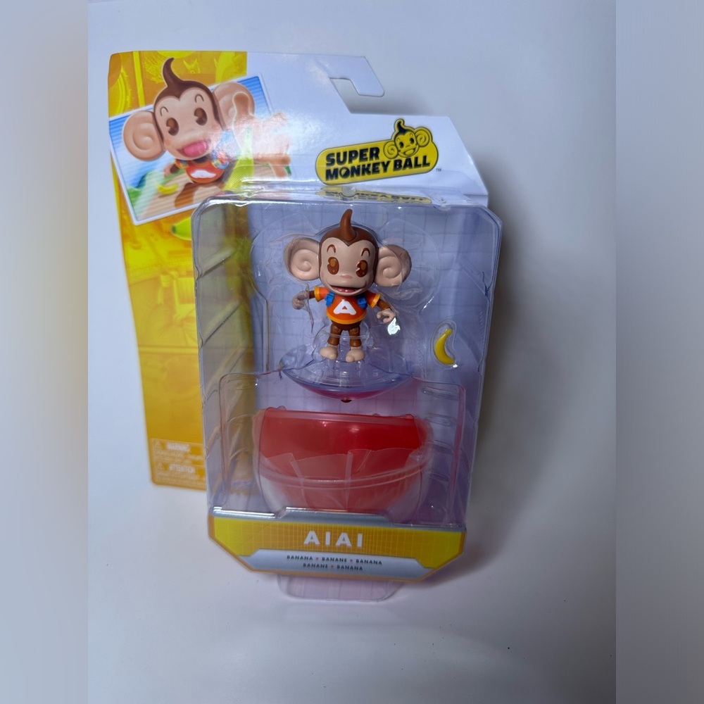JAKKS Pacific - Super Monkey Ball: AiAi Action Figure BRAND NEW/UNOPENED IN HAND